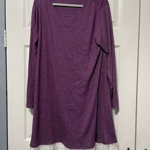 Amazon Purple Midi Dress